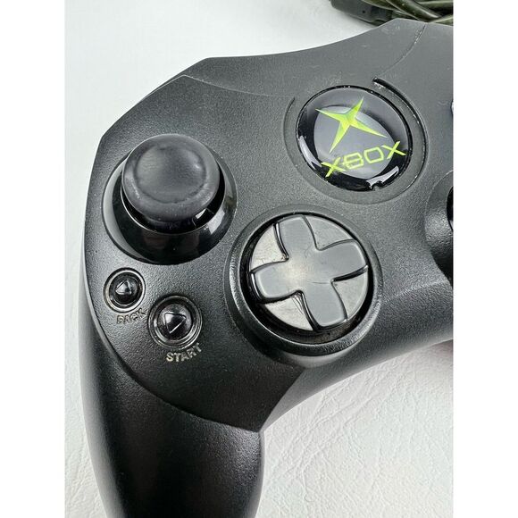 Original Wired Microsoft Xbox Controller S in Black No. X08-69873 - Picture 10 of 10